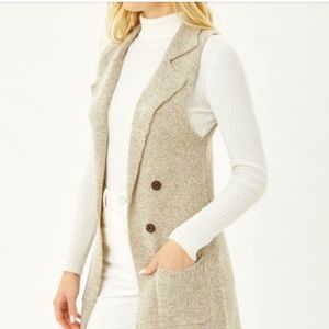 Love Tree Sweater Vest Size L